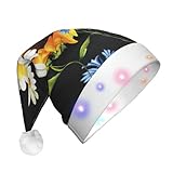 Liulannq Los hermosos sombreros de manzanilla de girasoles pueden ser usados por hombres, mujeres y niños, y también son regalos de vacaciones. También se pueden utilizar para decorar casas y aumentar