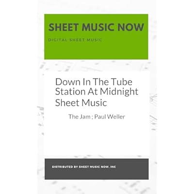 Down In The Tube Station At Midnight Sheet Music