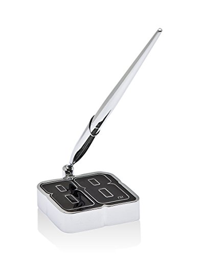 Godinger Pen Stand with Silver Pen - NASCAR Pen Holder - Office Supplies - Dale Earnhardt Jr. #88 Pen