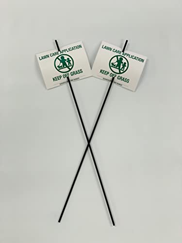 Lawn Treatment Application Stakes & Indiana Signs (Economy Style Stake