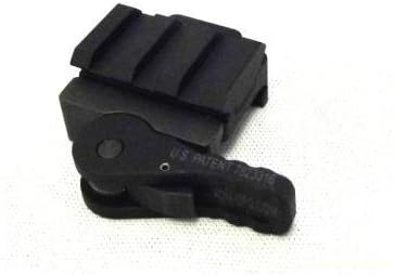 American Defense AD-SF-R STD Riflescope Optic Mount, Black