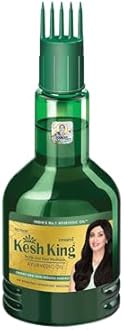 Kesh King Ayurvedic Hair Oil | Herbal Oil with Bhringraj & Amla | Enhance Hair Growth | Reduce Hairfall | Nourishes Scalp | Provides Long & Thick Hair | 10.14 Fl Oz/300ml