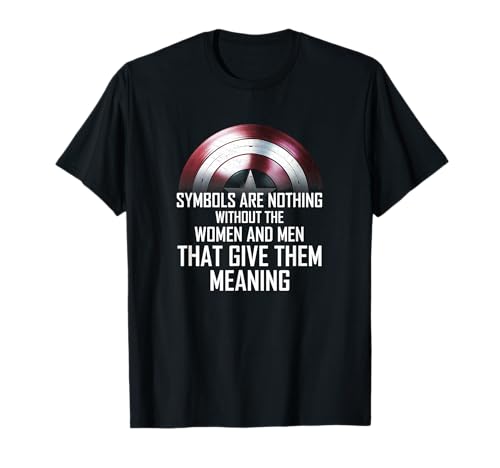 T-shirt Falcon & Winter Soldier Marvel motif Nothing Shield vêtement geek