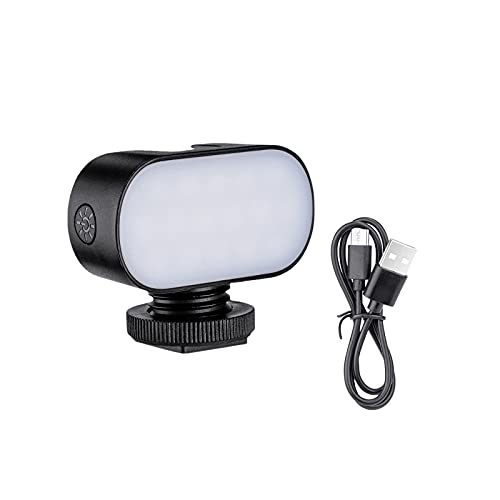 LED-Fülllicht, RGB-LED-Videoleuchte mit 8 Farbmodi, 120 Grad Lichtwinkel, tragbares Licht mit 1/4-Zoll-Blitzschuh… – Bild 6