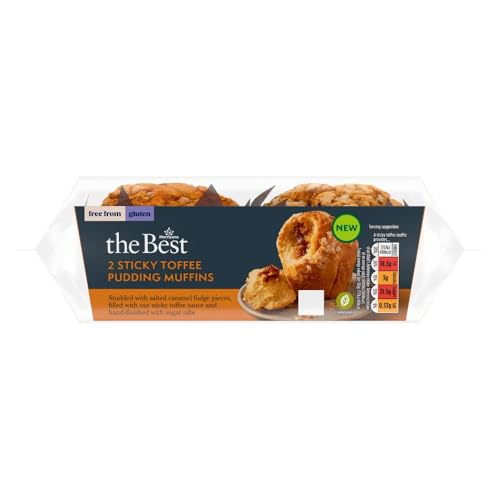 Morrisons The Best Free from Sticky Toffee Muffins 200g