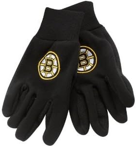 FOCO NHL Sport Utility Gloves Boston Bruins Black Team Work Utility Gloves