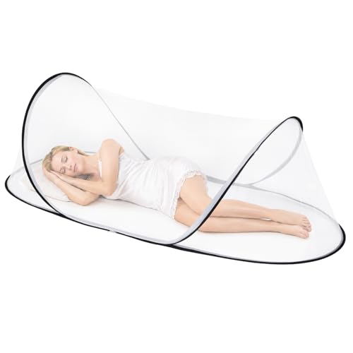 Large Pop Up Mosquito Net for Bed