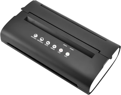 HDCCDM Portable Tattoo Stencil Printer, Tattoo Transfer Thermal Copier Machine, Rechargeable Mini Printer 2023 Update Version, Compatible for iOS Phone