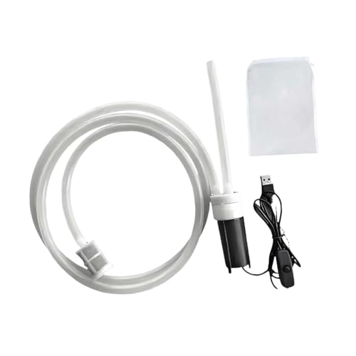 Sharplace Bomba Eléctrica de Sifón USB Autocebante para Vino, Bomba de Transferencia de Agua para Embotellado de Vino, Bomba de Transferencia de Bebidas Domésti, Bolsa Tubular de 150 cm