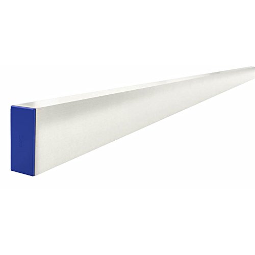 Bon 22-512 1-1/2-Inch by 3-1/2-Inch by 12-Foot Reinforced Aluminum H-Screed with Plastic Cap