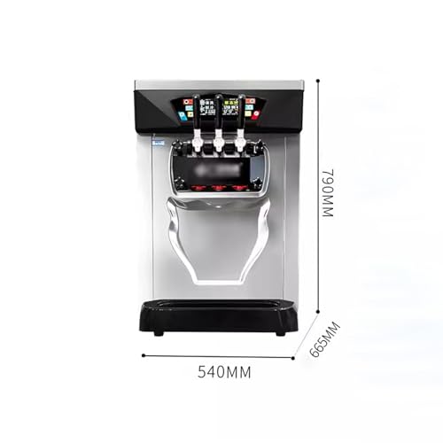 Eismaschine Eismaschine Kommerzielle vollautomatische Eismaschine Milchteeladen Eismaschine Stall Sweet Cone Machine Speiseeisbereiter – Bild 3