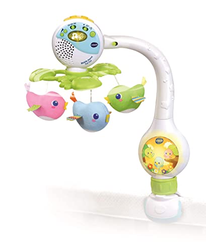 VTECH- Mobile TOURNI CUI Baby, 80-513105, Multicolore - Version FR