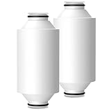 AWP175 Duschfilterkartusche, kompatibel mit Philips AWP1775CH Dusche, 3-stufige Duschfilterfiltration mit doppeltem Netz, 2 Stück