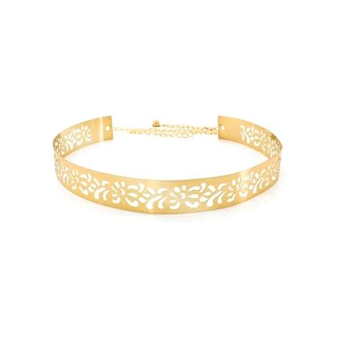 Yellow Chimes Stretchy Black Hip Belt for Women Cover