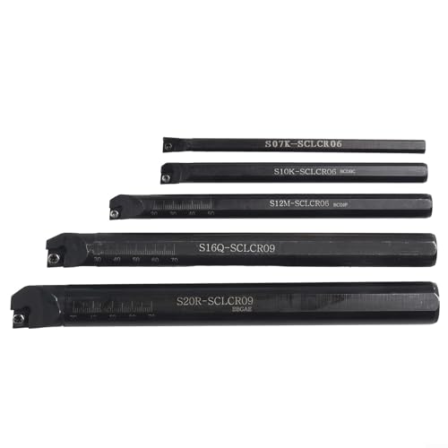 Support de barre d'alésage SCLCR09 et inserts CCMT pour tournage de précision, lot de 5
