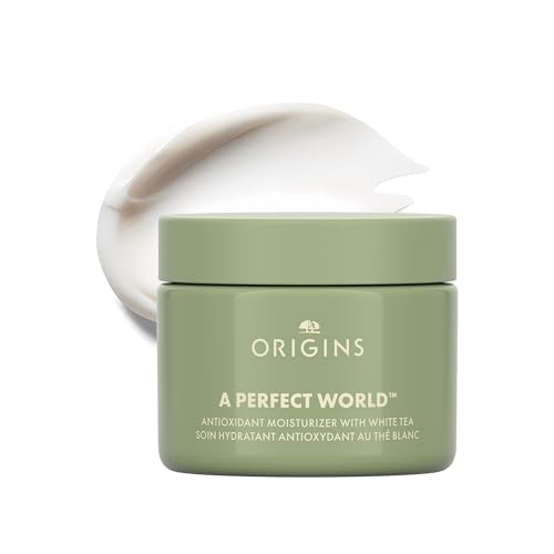 Origins A Perfect World - Crema Idratante Antiossidante, Mantiene una Pelle dall’Aspetto più Giovanile | Con Tè Bianco (50 ml)