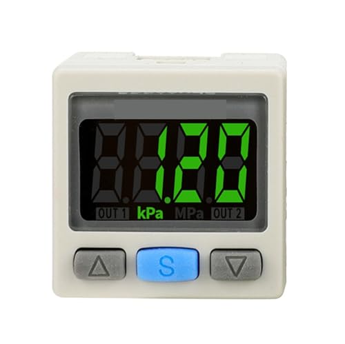 Régulateur de pression d'air ZSE30AF avec écran numérique et raccord RC 1/8
