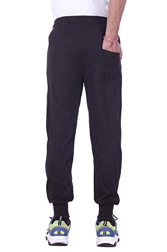 Image of Soft Cotton Side Stripe Track Pant for Men with 2 Side Deep Pockets and a Back Pocket