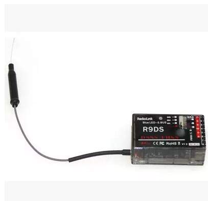 100% Original R9DS R9D Upgrade Version 9CH Receiver Retail - (Color: 1PIECE)