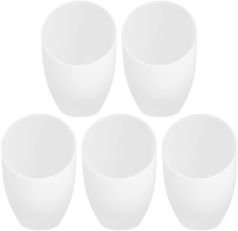 Housoutil 5x Plastic Lampshade, Lamp Shade Cover, 35mm Horseshoe Shape