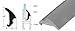 CRL Gray 5/32" Wide Glazing Spline - 1000 ft Roll