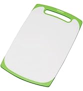 新輝合成 トンボ まな板 抗菌 耐熱 食洗機対応 ラバー付 グリーン L 幅37×奥行22.5×高さ0.8cm