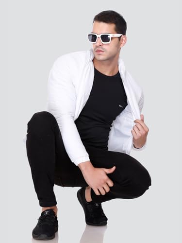 Image of RARE TIMES Men Puffer Jacket | Padded Jacket | Quilted Jacket | Trendy Winter Full Sleeve with Zipper Pocket Jacket (Pack of 1)