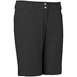 adidas Golf Women's Essentials Lightweight Bermuda Shorts, Mint Burst, Size 6