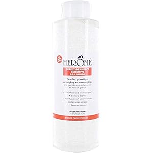 Herome Direct Desinfect Sensitive (Parfumvrij) met Klepdop – 1000ml – Desinfecterende Handgel met 80% Alcohol – Beschermt Tegen Bacteriën en Droogt de Handen Niet Uit