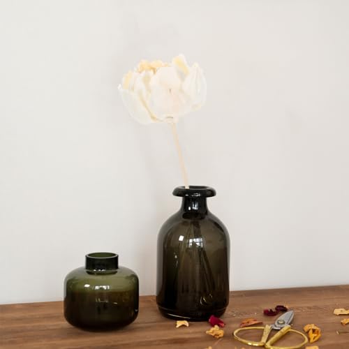 Difusor flor artificial elegante Luxshiny para hogar y oficina miniatura 3