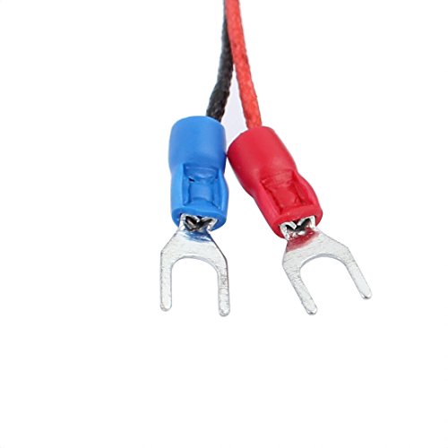 sourcingmap 2M Wire Temprature Sensor Thermocouple Probe K Type 150mm x 1.5mm, Silver - Image 2