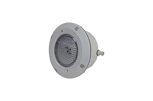 SPIRATO - Faro a LED per piscina, colore: Bianco