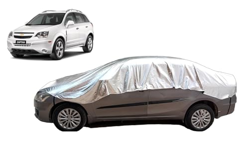 Image of Smart Fabrik || Half Body & Full Body Cover for Car || UV Protection || HeatProof (Captiva, Half Body)