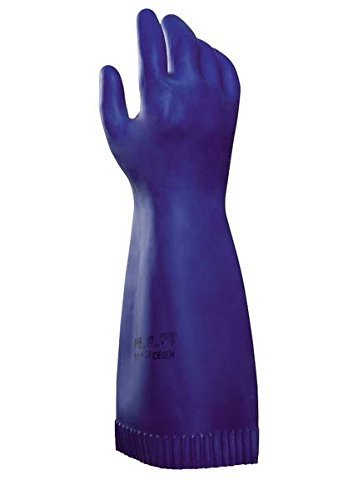 MAPA Professional ALTO 298, Size 9, Protective Gloves, (1 Pair), blue, 9 (Large)