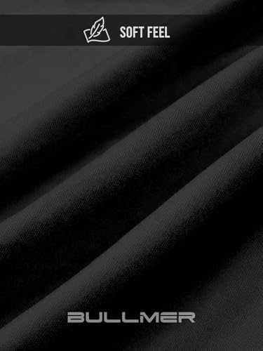 BULLMER Beige Front and Back Printed/Colourblock Baggy/Oversized Tshirt for Men