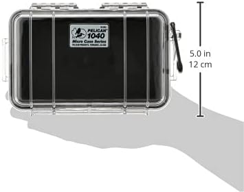 Pelican 1040 Micro Case (Black Clear), Model1040 025 100 Image