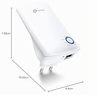 TP-Link TL-WA850RE WLAN Verstärker Repeater(300 Mbit/s, WLAN Verstärker, App Steuerung, Ethernet-Port, WPS, AP Modus, LED abschaltbar, kompatibel zu Allen WLAN Geräten) weiß – Ansicht 7