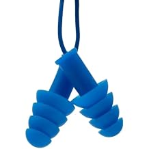Saf-T-Ear Standard Noise Blocking Earplugs - Provides Up to 27 dB of Protection - Washable, Reusable Silicone