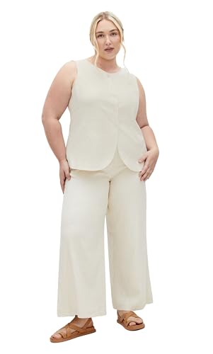 City Chic Women's Plus Size Pant - Vivien Linen