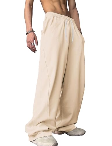 Pantalon de survêtement ample à jambes larges avec cordon ajustable - 2