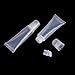 30Pcs 10ml Clear Refillable Squeeze Lip Gross Empty Tubes Containers Lip Balms Soft Tube for Women Girls Cosmetics DIY