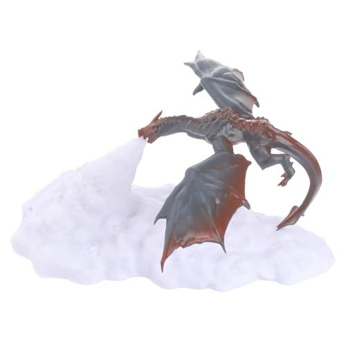Milisten Lámpara de Noche 3d Dragón, Luz Nocturna de Sobremesa Efecto Visual 3d, Fabricada en Ácido Poliláctico Segura, Decoración para Dormitorio y Sala de Estar Color Color Aleatorio