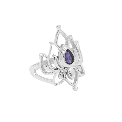 Bague iolite argent 925 pour sublimer vos tenues au quotidien