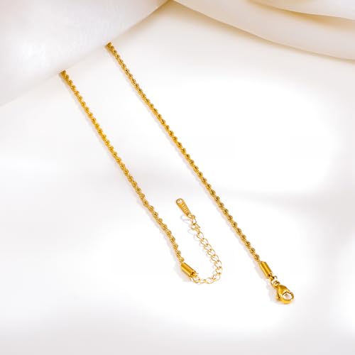 Image of Rubans Demi Fine Stainless Steel Pendant Chain Daily Gift for Women & Girls