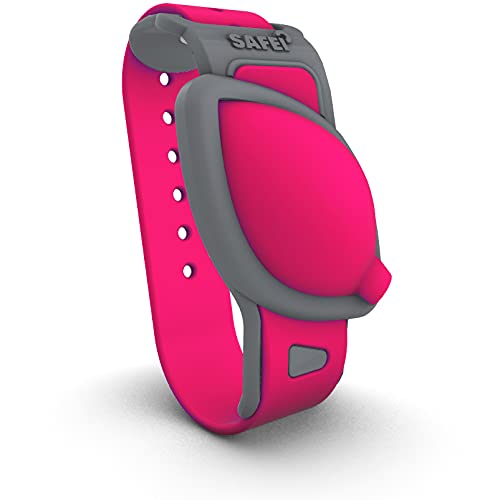 Hand Sanitizer Bracelet, Anti-bacterial gel dispenser, cream dispenser 12ml - Model Pink