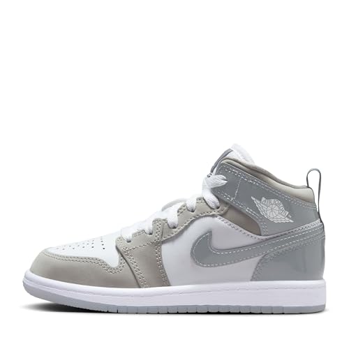 jordan 1 mid light smoke grey finish line