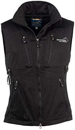 ARRAK OUTDOOR Lady Softshell Vest with 7 Pockets, Water Resistant Dog Handler Training Vest
