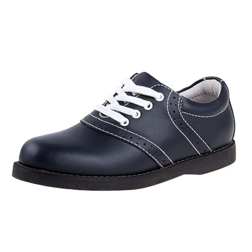 Image of Girls Saddle Shoe Classic Style Uniform Oxfords (Toddler - Big Kids)