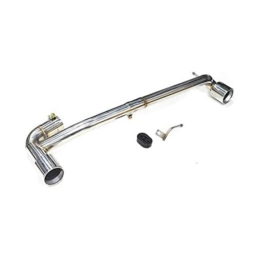 Terminale di Scarico 1 Set per BMW Serie 1 118i 2013-2016 terminale di Scarico Doppio in Acciaio Inossidabile