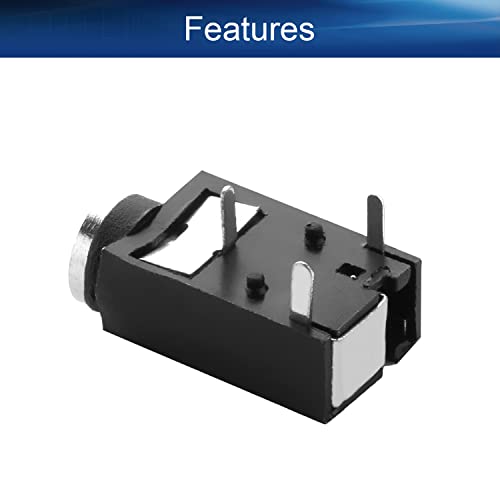 Heyiarbeit conector jack de audio panel 3.5mm 20 piezas miniatura 3